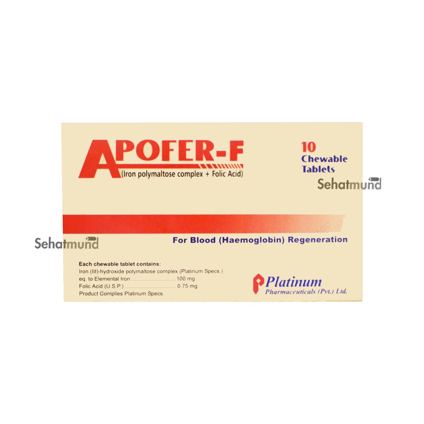 Apofer-F 100mg Tablets