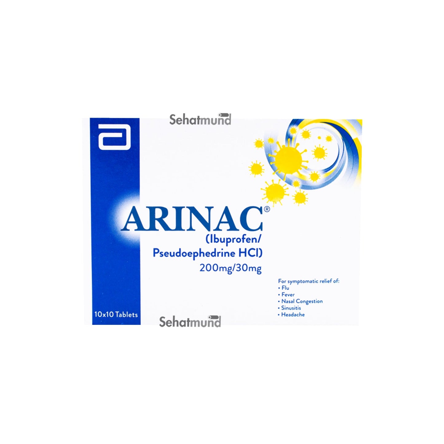 Arinac Forte 200mg/30mg Tablets