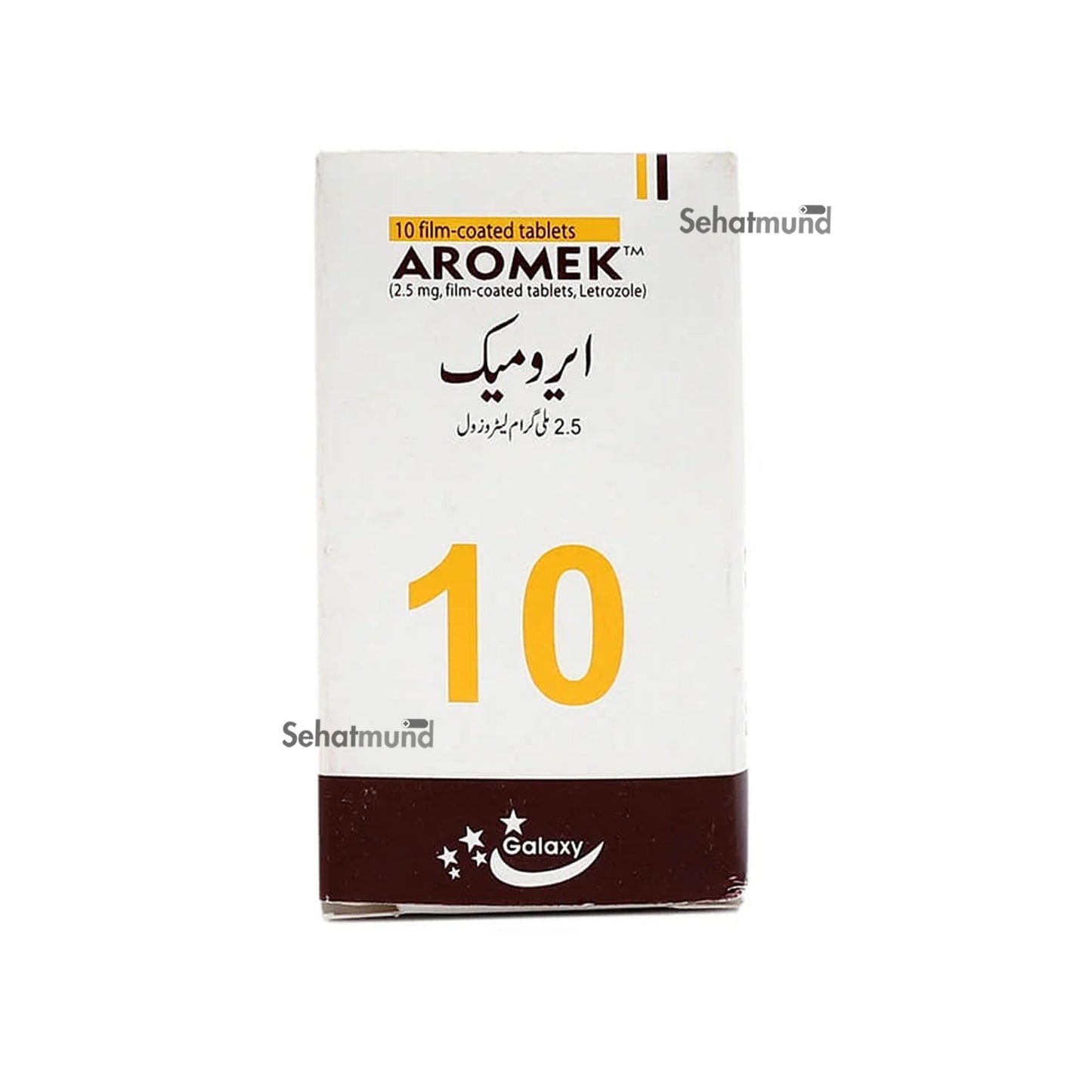 Aromek 2.5mg Tablets