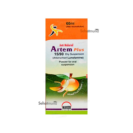 Artem Plus 15mg/90mg/60ml Syrup