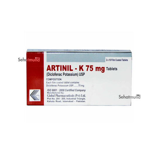 Artinil-K 75mg Tablet