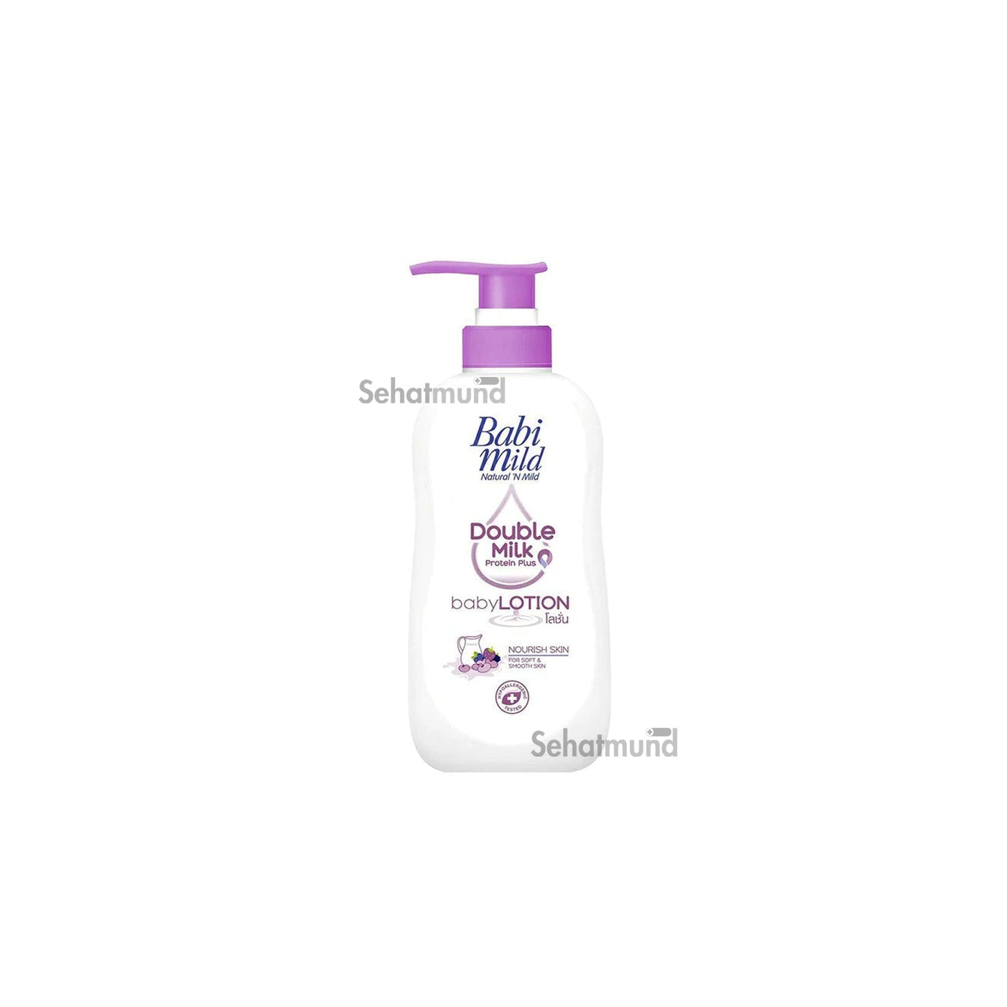 Babi Mild Double Milk Protein Plus Baby Lotion 400 ml