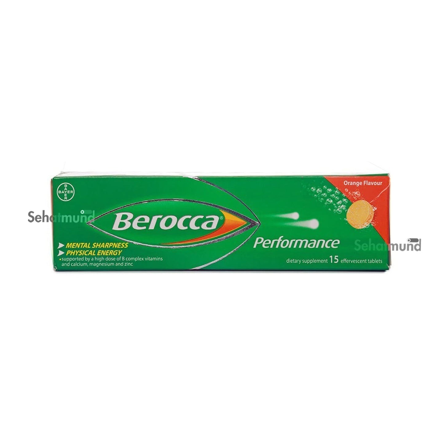 Berocca Effervescent Orange Flavour Tab