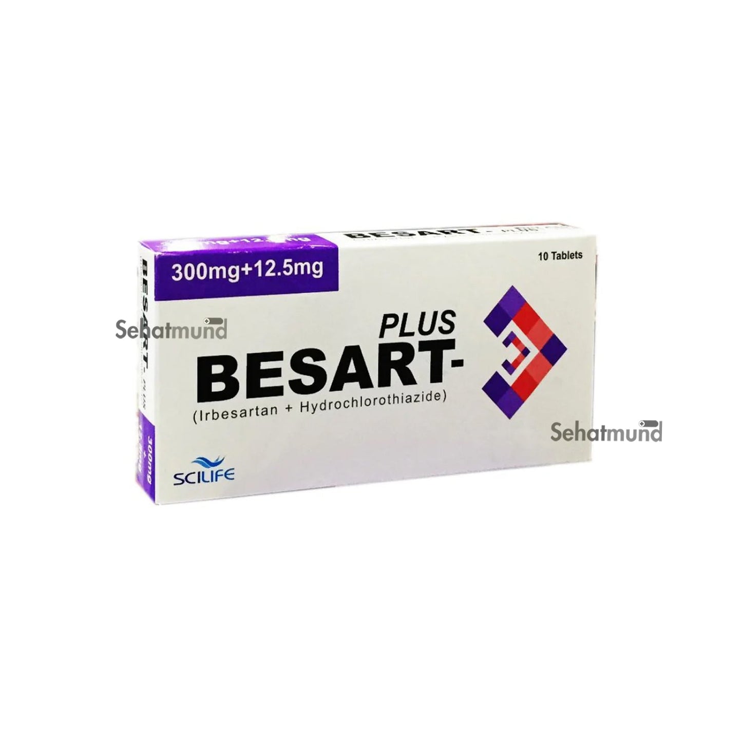 Besart Plus Tab 300/12.5mg Tablet