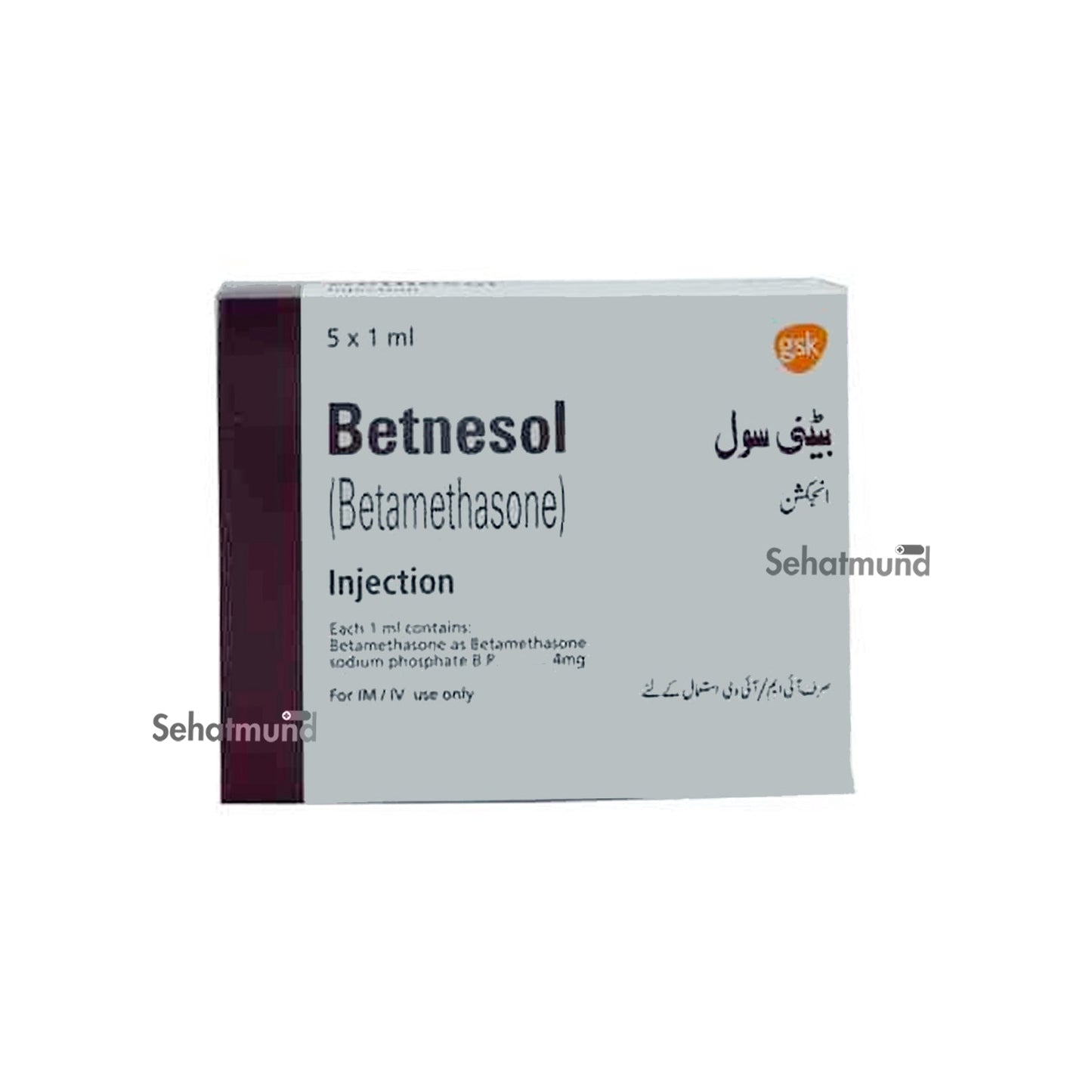 Betnesol Inj 4mg 5Ampx1ml