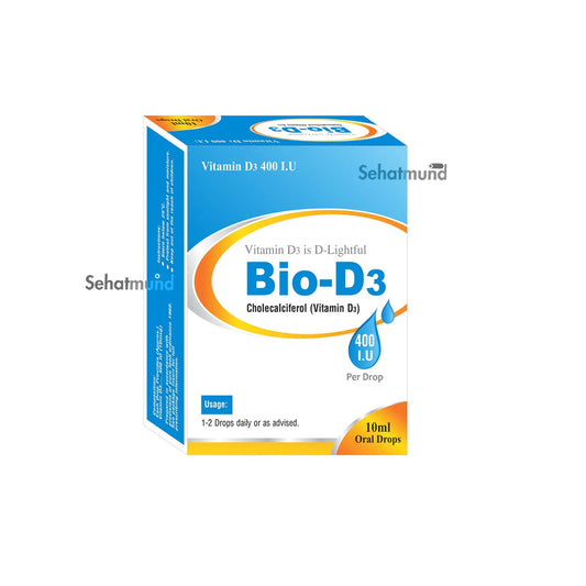 Bio-D3 400 I.U Oral Drops 10ml