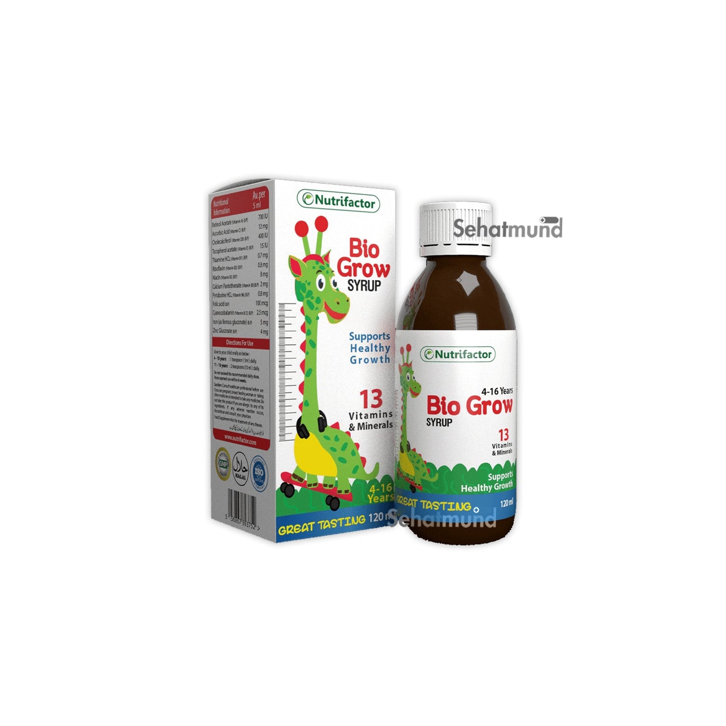 Bio Grow Syrup 120ml