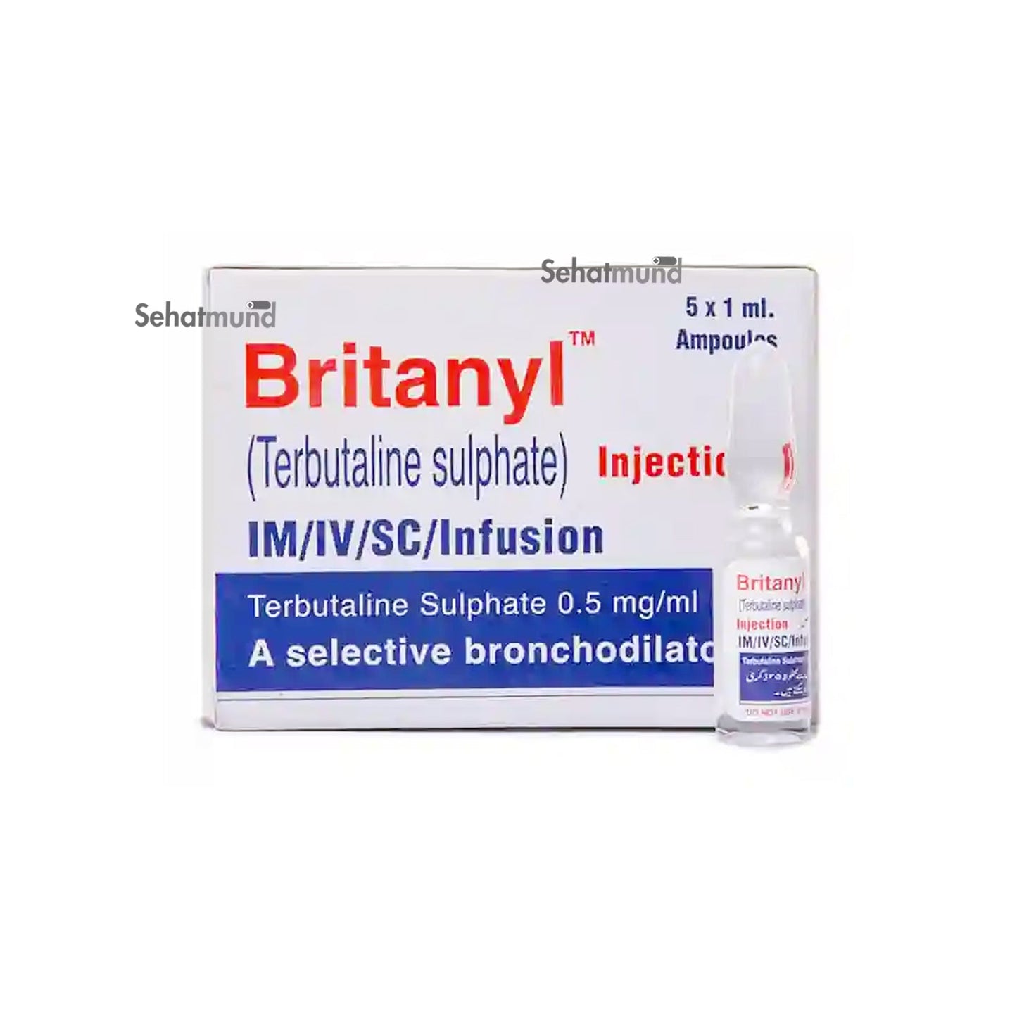 Britanyl Inj 0.5mg 5Ampx1ml