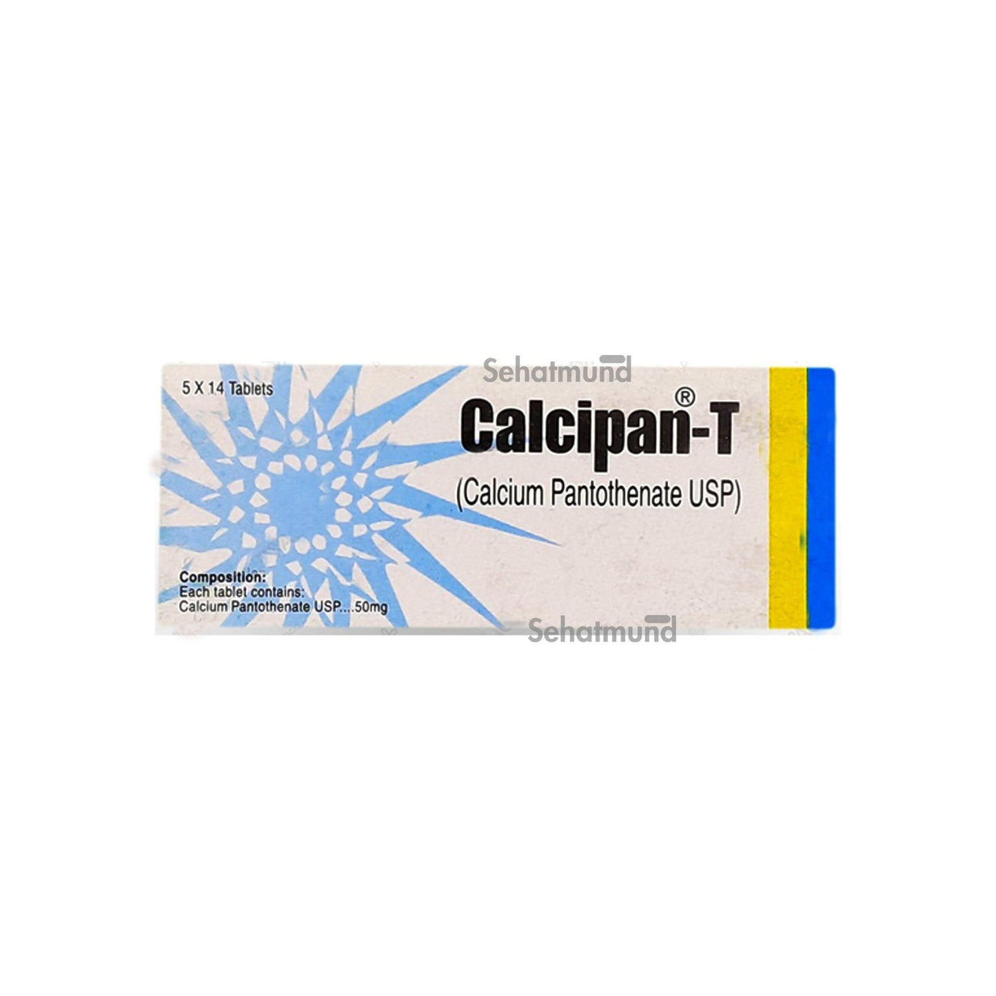 Calcipan-T Tab 50mg 50's