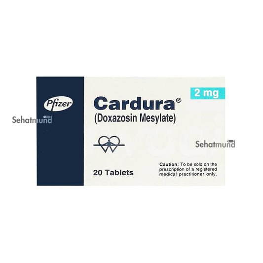 Cardura Tablets 2mg