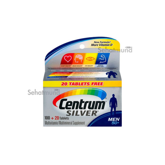 Centrum Silver Men 50+ Multivitamin 120