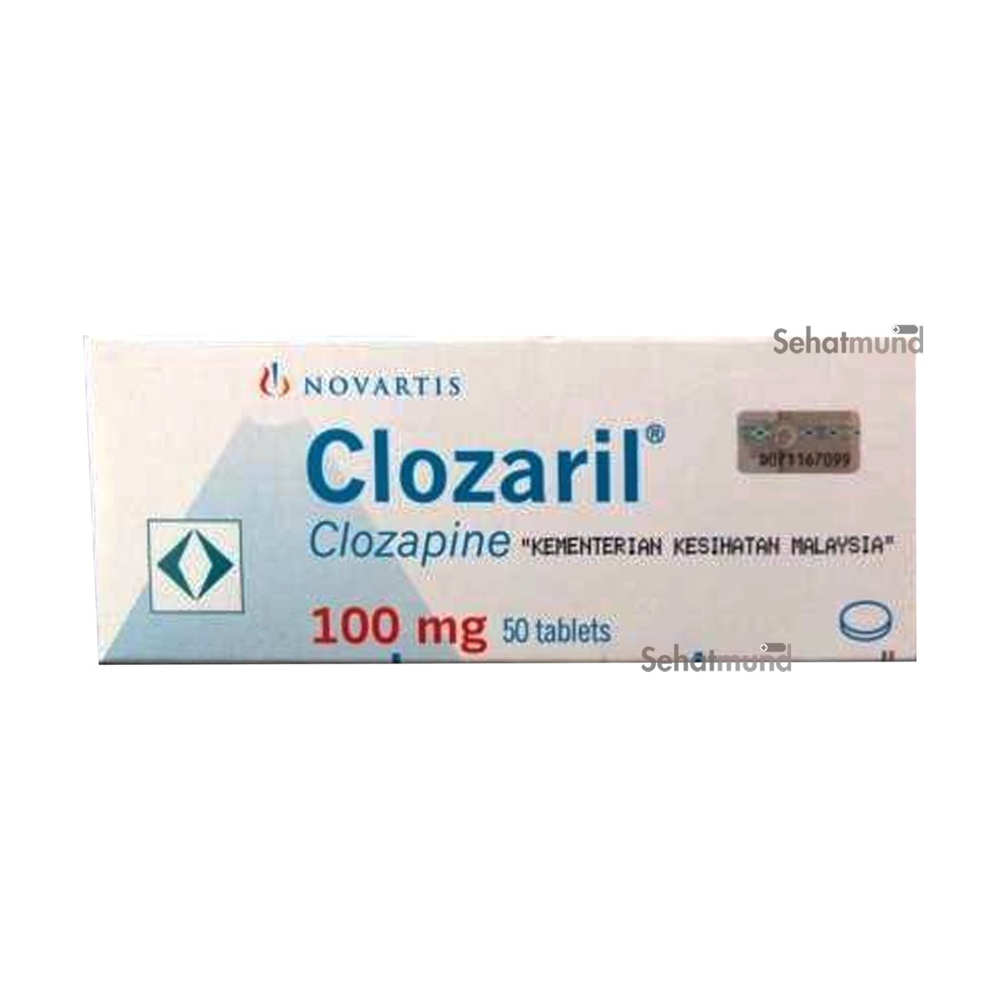 Clozaril 100 Mg Tablets