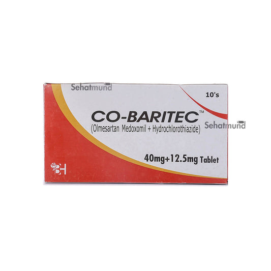 Co-Baritec Tablets 40/12.5Mg