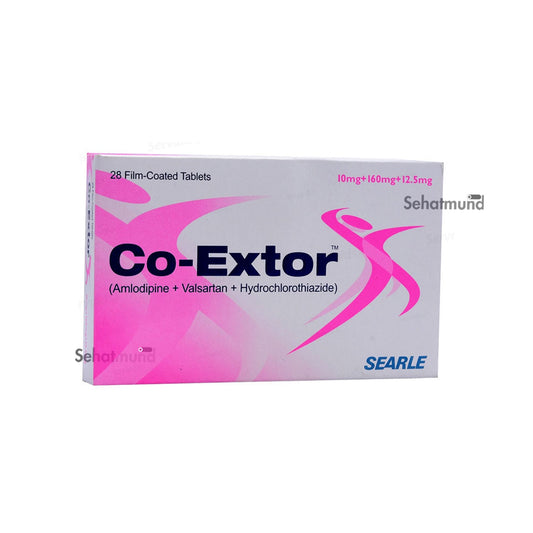 Co-Extor Tablets 10/160/12.5