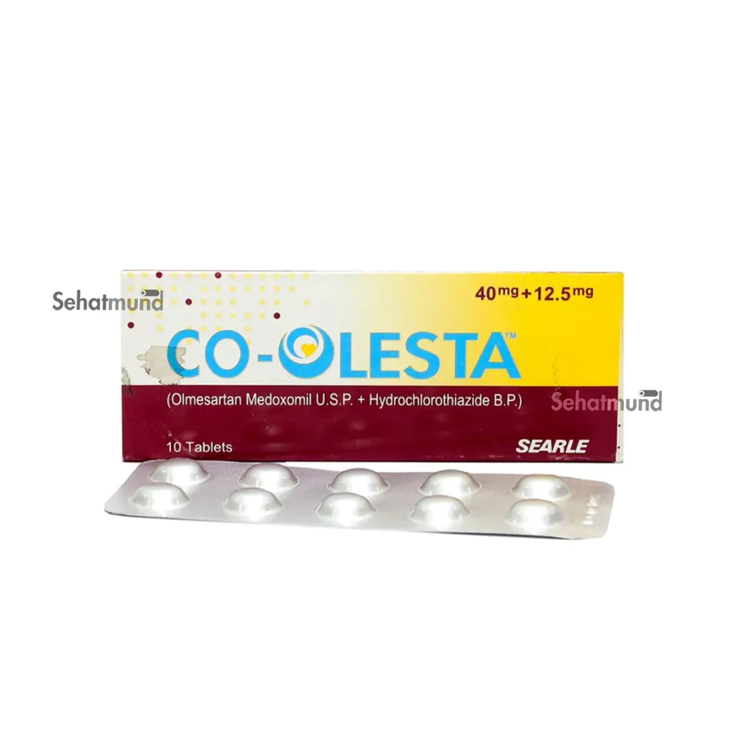 Co-Olesta Tablets 40/12.5Mg