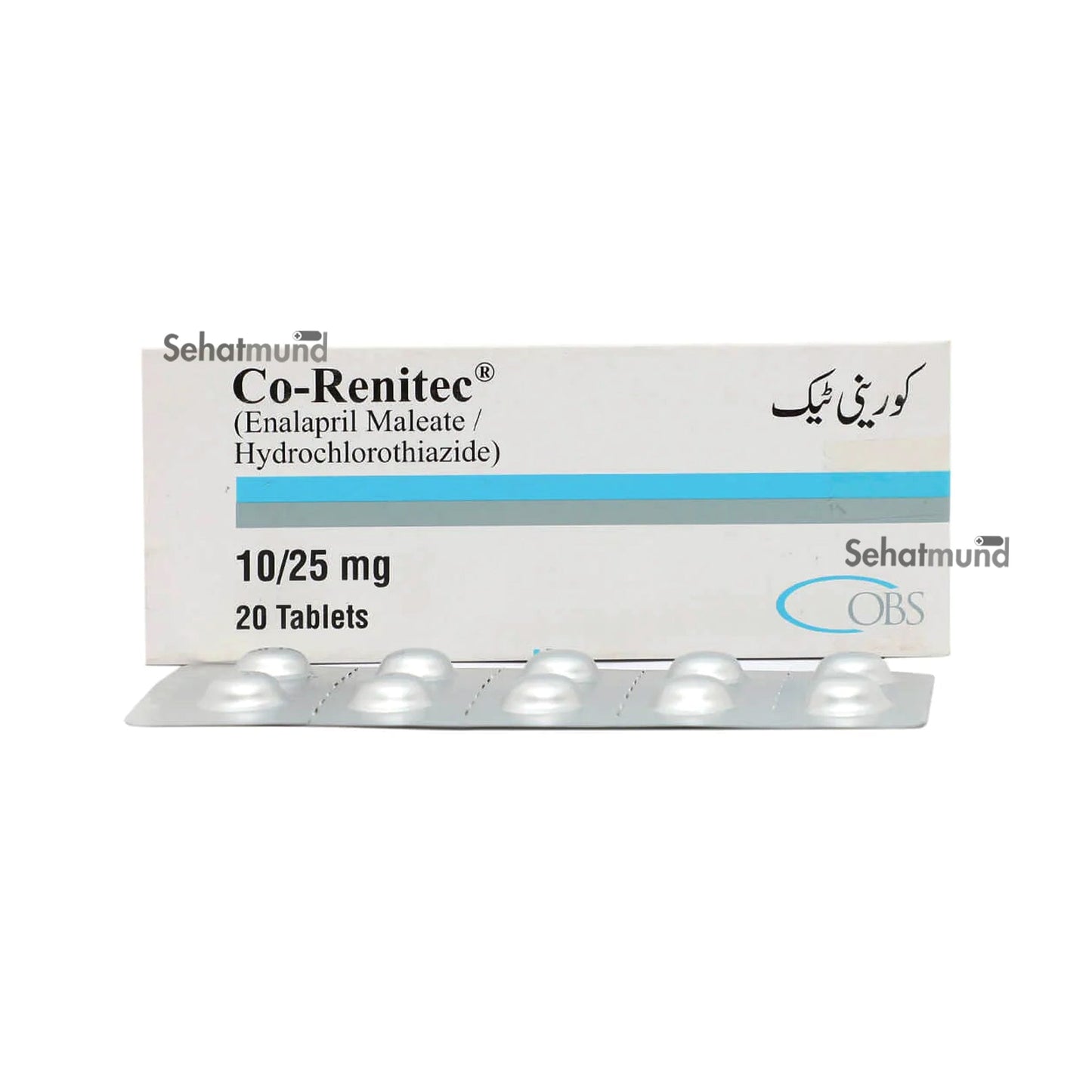 Co-Renitec Tablets 10Mg/25Mg