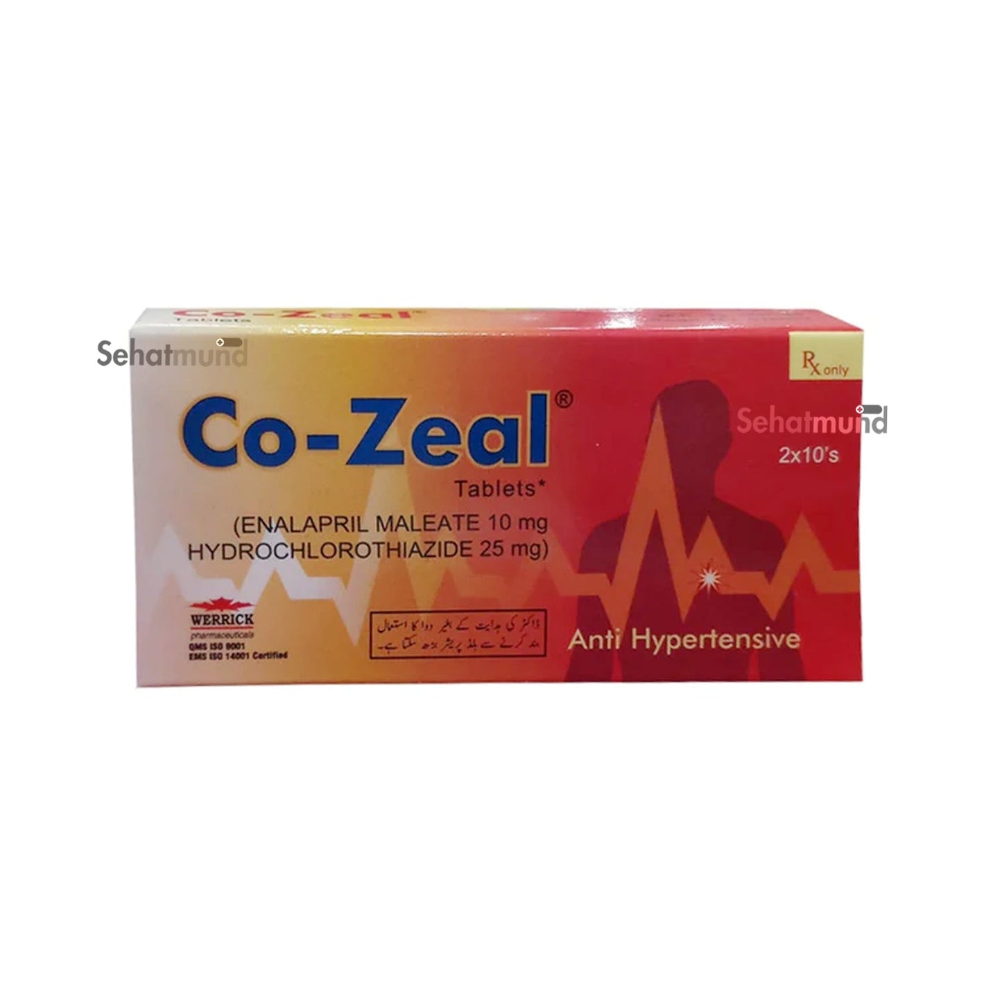 Co-Zeal Tab 10mg/25mg