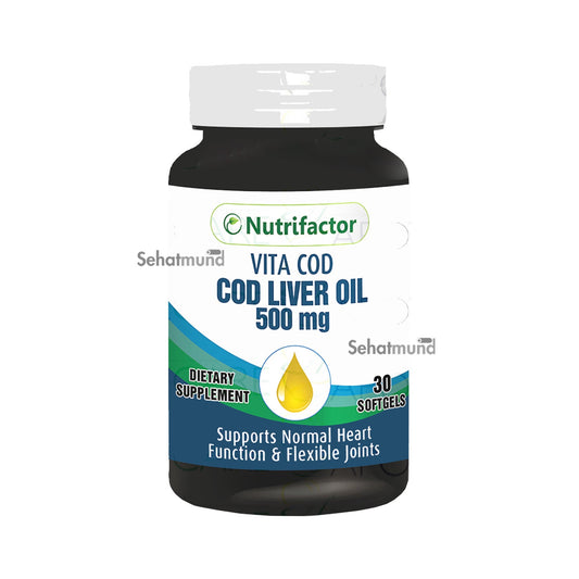 Cod Liver Oil 500mg softgel capsule