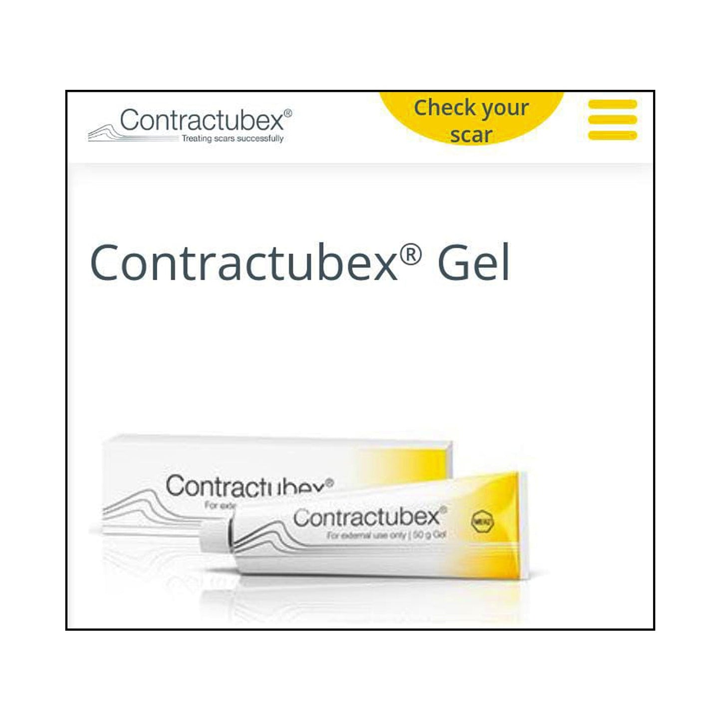 Contractubex Gel 20g