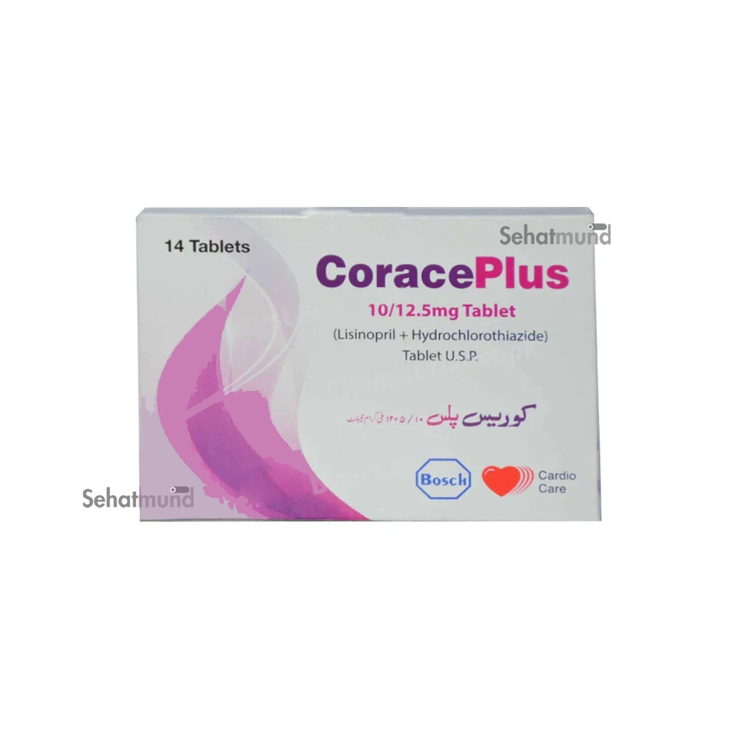 Corace Plus 10mg/12.5mg Tablet