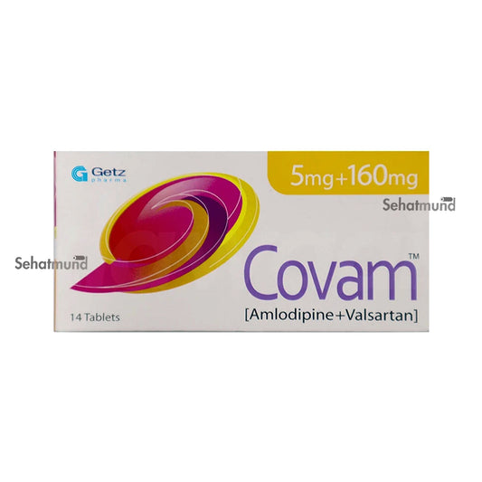 Covam 5Mg+160Mg Tablet