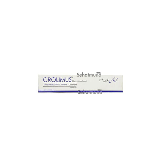 Crolimus Oint 0.1% 30g