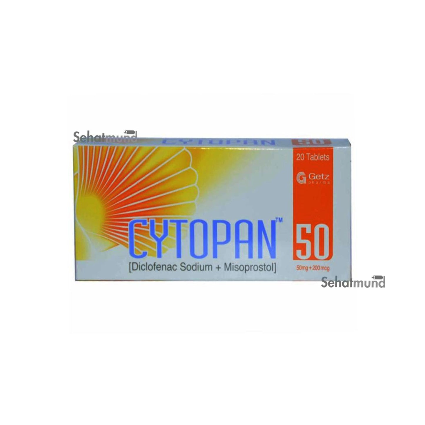 Cytopan Tablets 50Mg+200Mcg