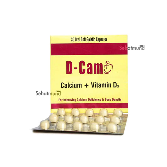 D-Cam Soft Gelatin Capsule