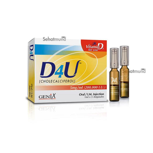 D4u Injection 5Mg/Ml (200,000Iu)