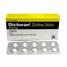 DICLORAN 50MG TABLETS 30'S