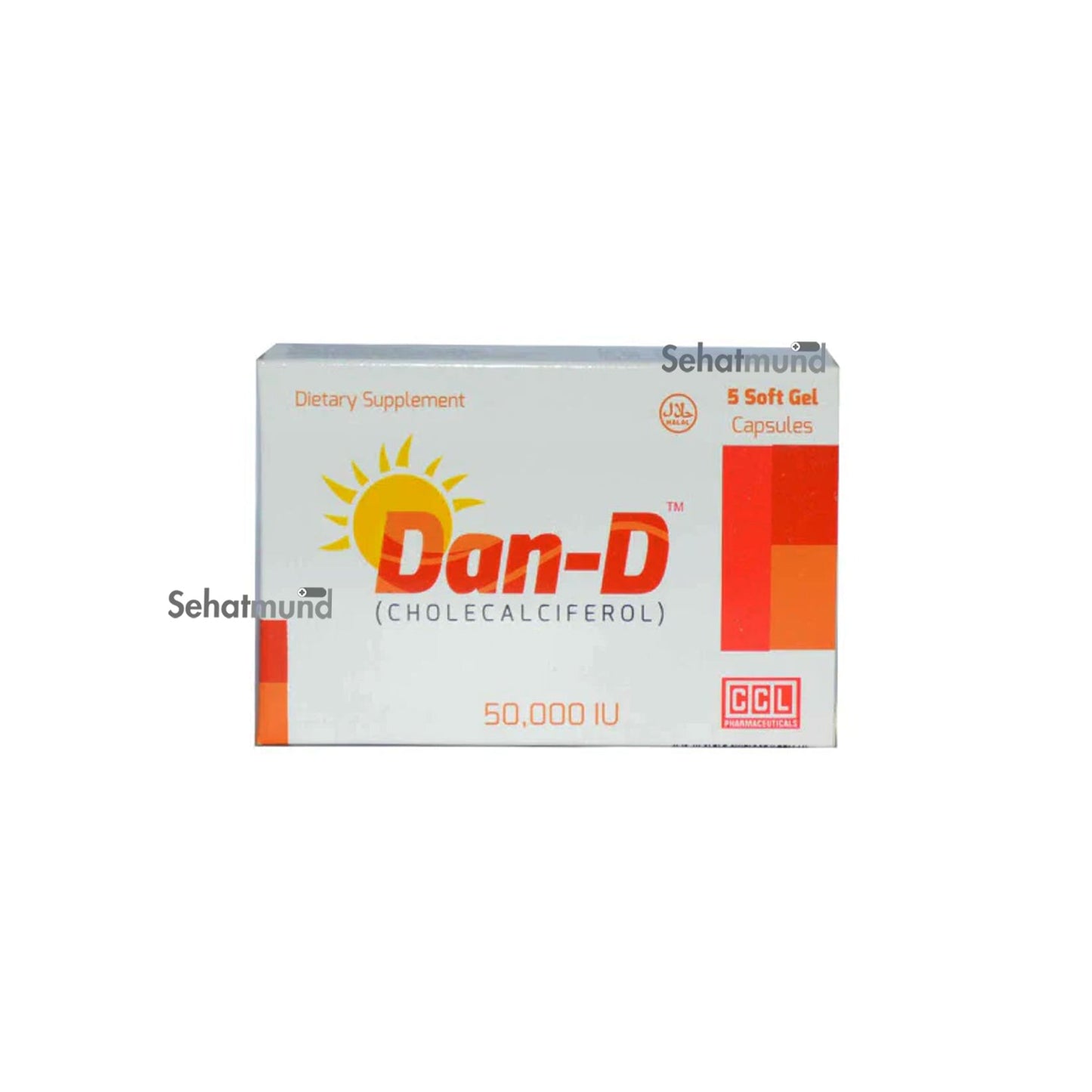 Dan-D Soft Gel Cap 50,000IU