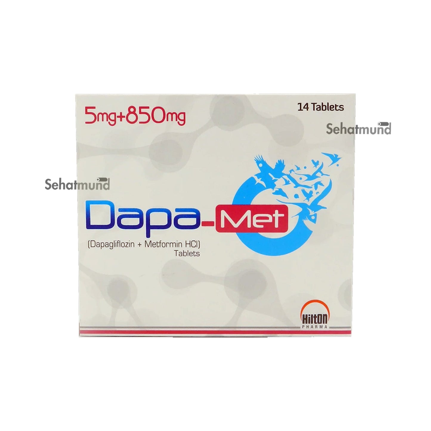 Dapa-Met 5/850mg Tablets