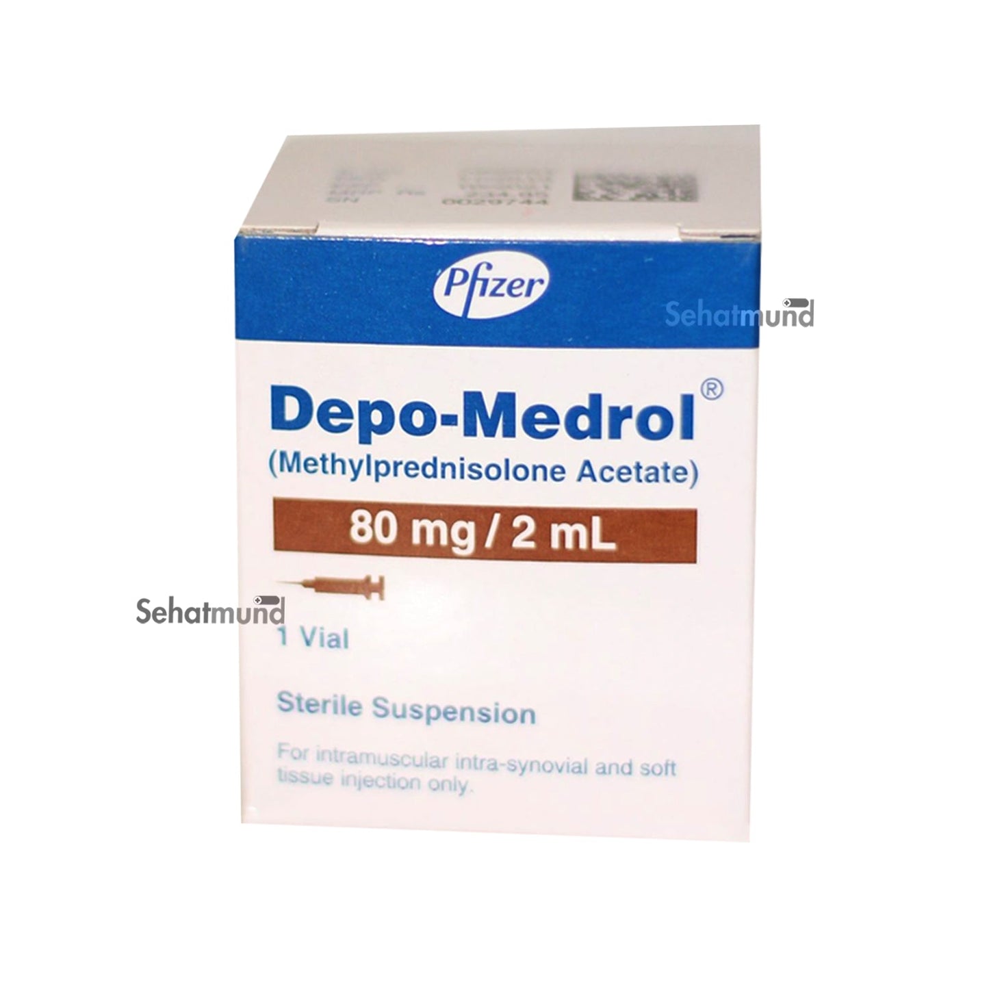 Depo Medrol Inj 80mg 1Vialx1ml