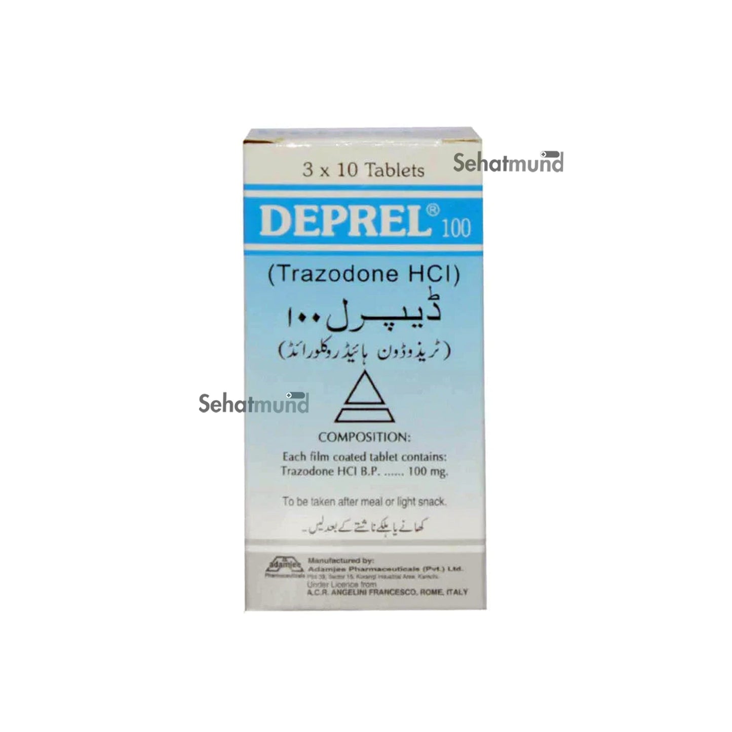 Deprel Tablets 100Mg