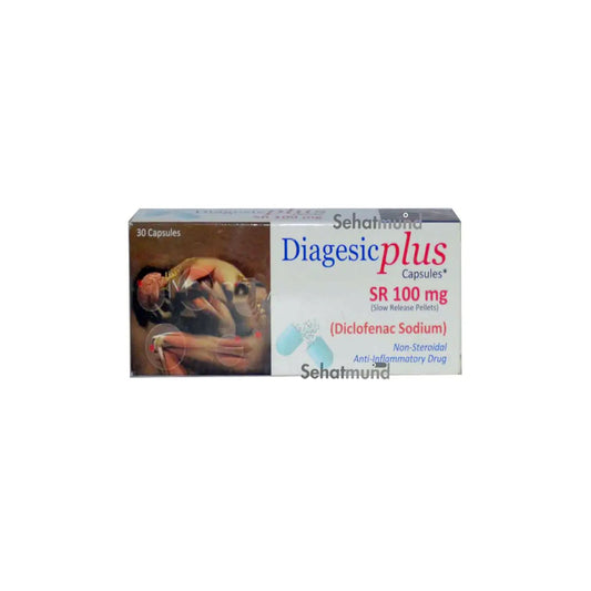 Diagesic Plus SR 100mg Capsule