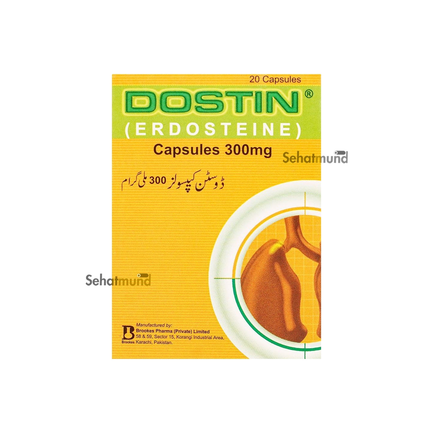 Dostin 300mg Capsule