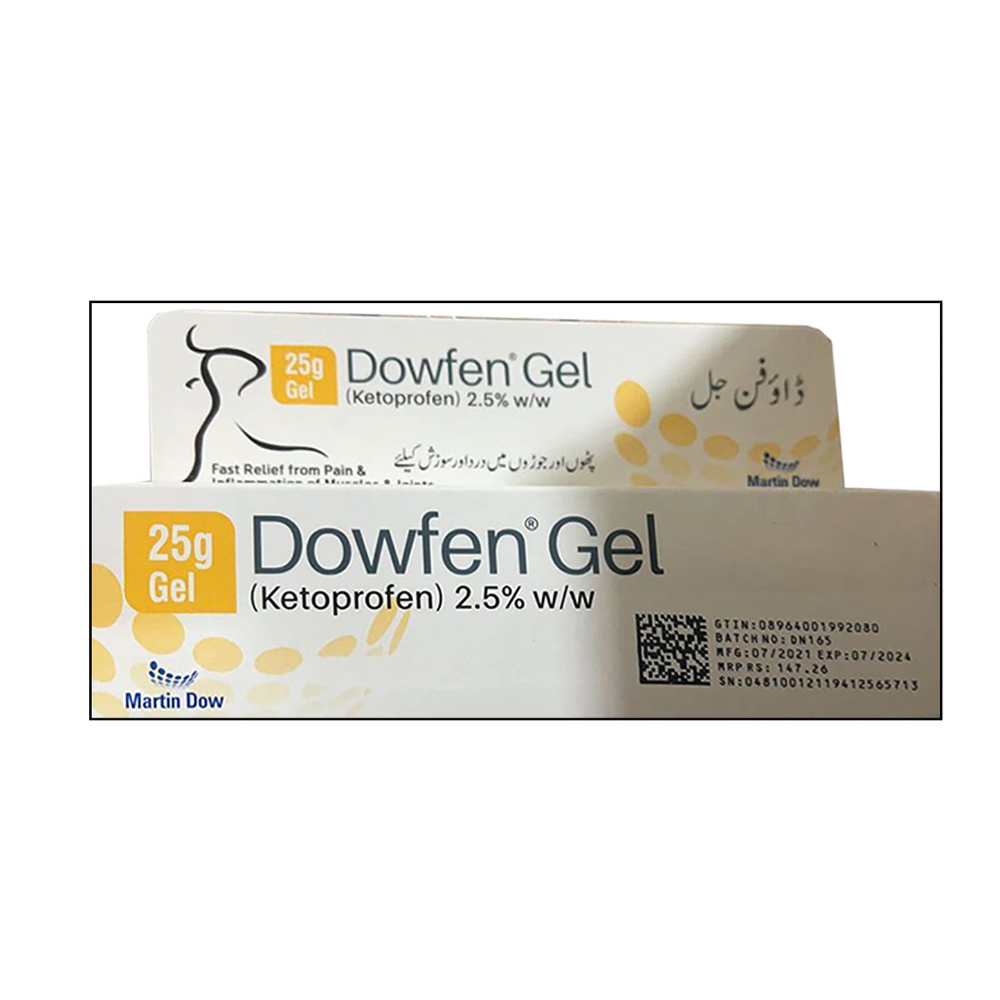 Dowfen 2.5% Gel 25g