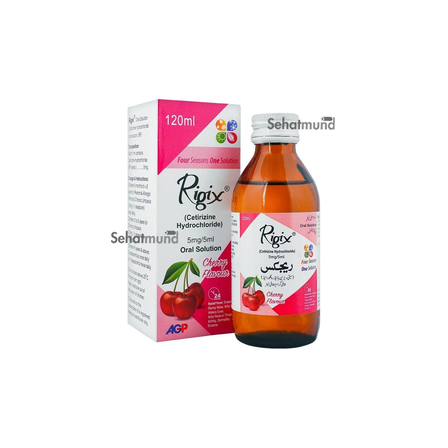 Dvago Rigix Syrup 5Mg/5Ml 120Ml