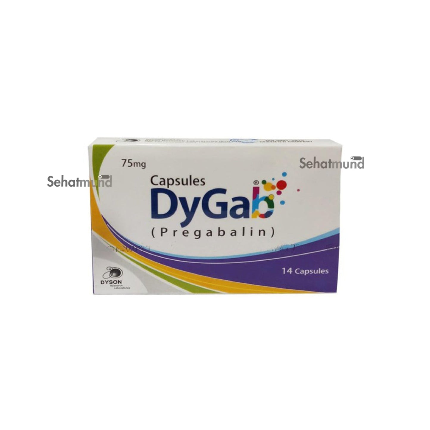 Dygab 75mg Capsule