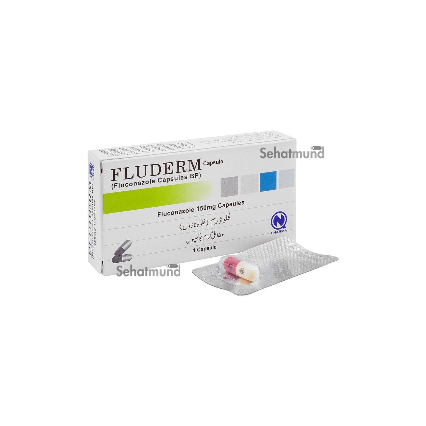 Fluderm Capsules 150Mg