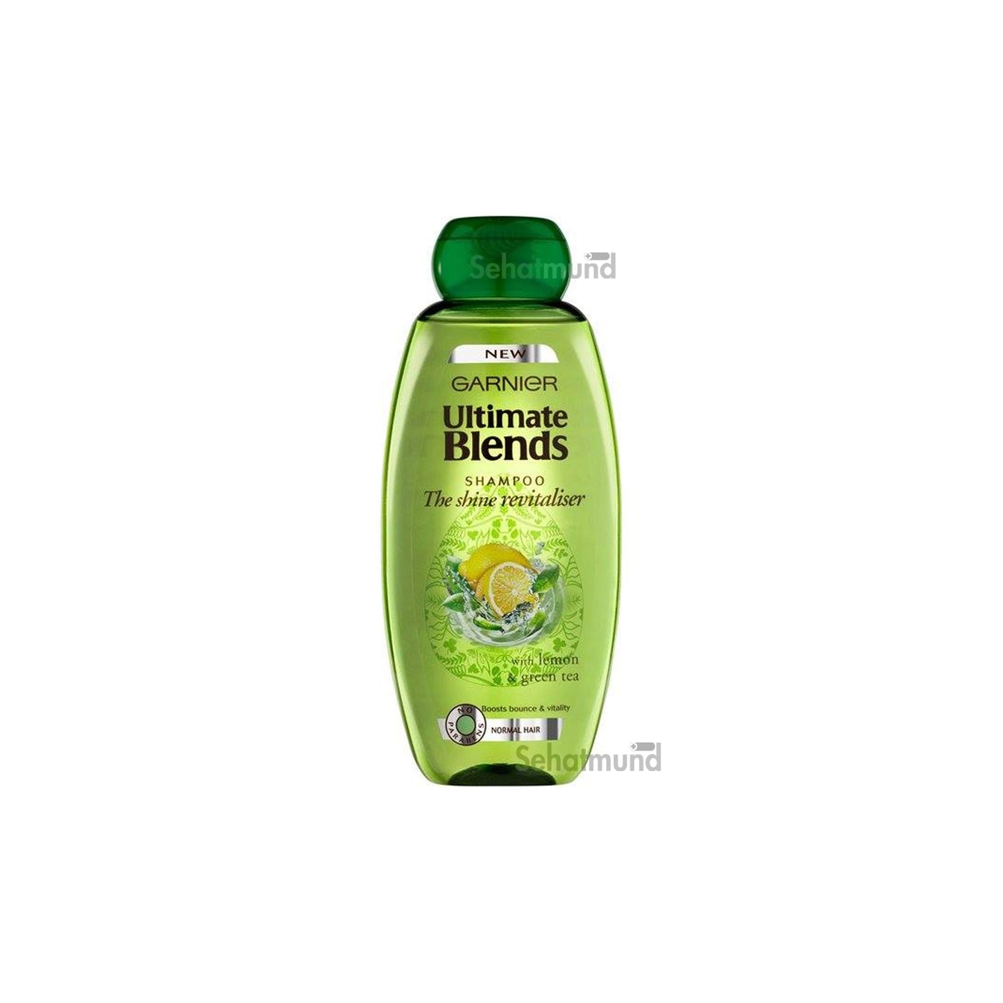 Garnier Ultimate Blends Green Tea Detox Normal Hair Shampoo 400ml