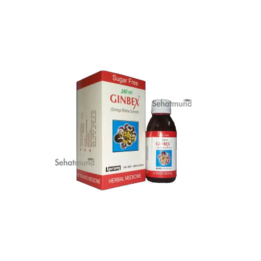 Ginbex 240ml  Syrup