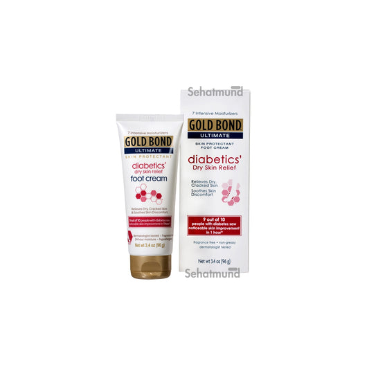 Gold Bond Ultimate Diabetic's Foot Cream 3.4 oz.