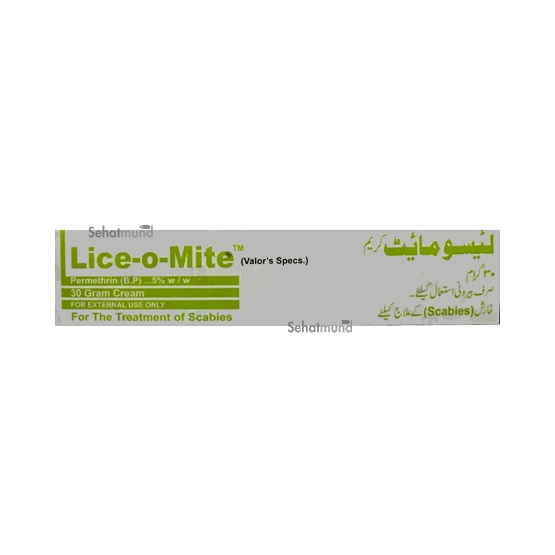 Lice-O-Mite Cream 5% 30g