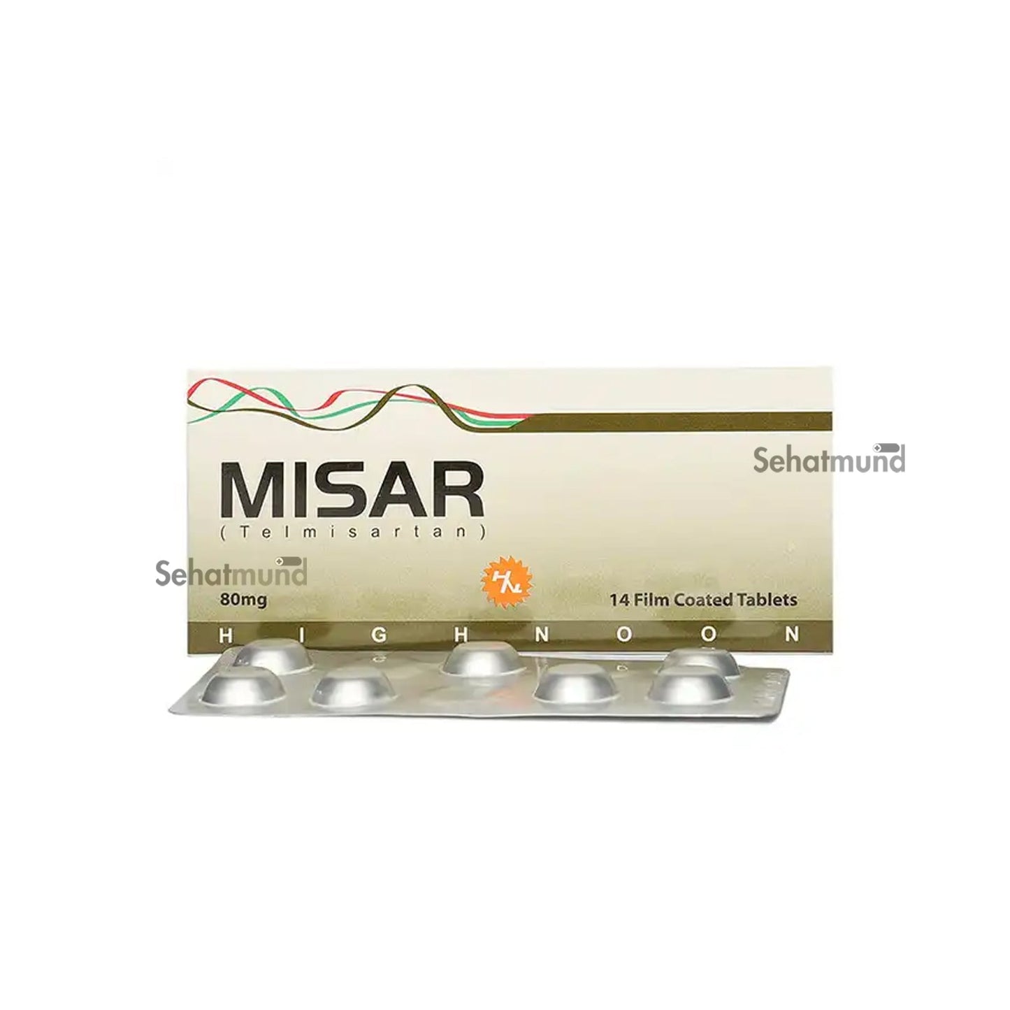 Misar 80mg Tablets