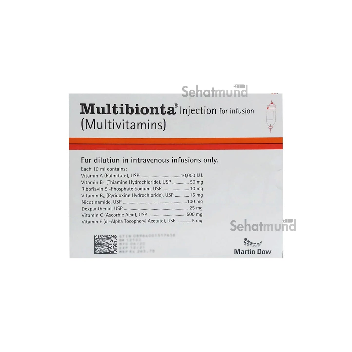 Multibionta Inj 5Ampx10ml