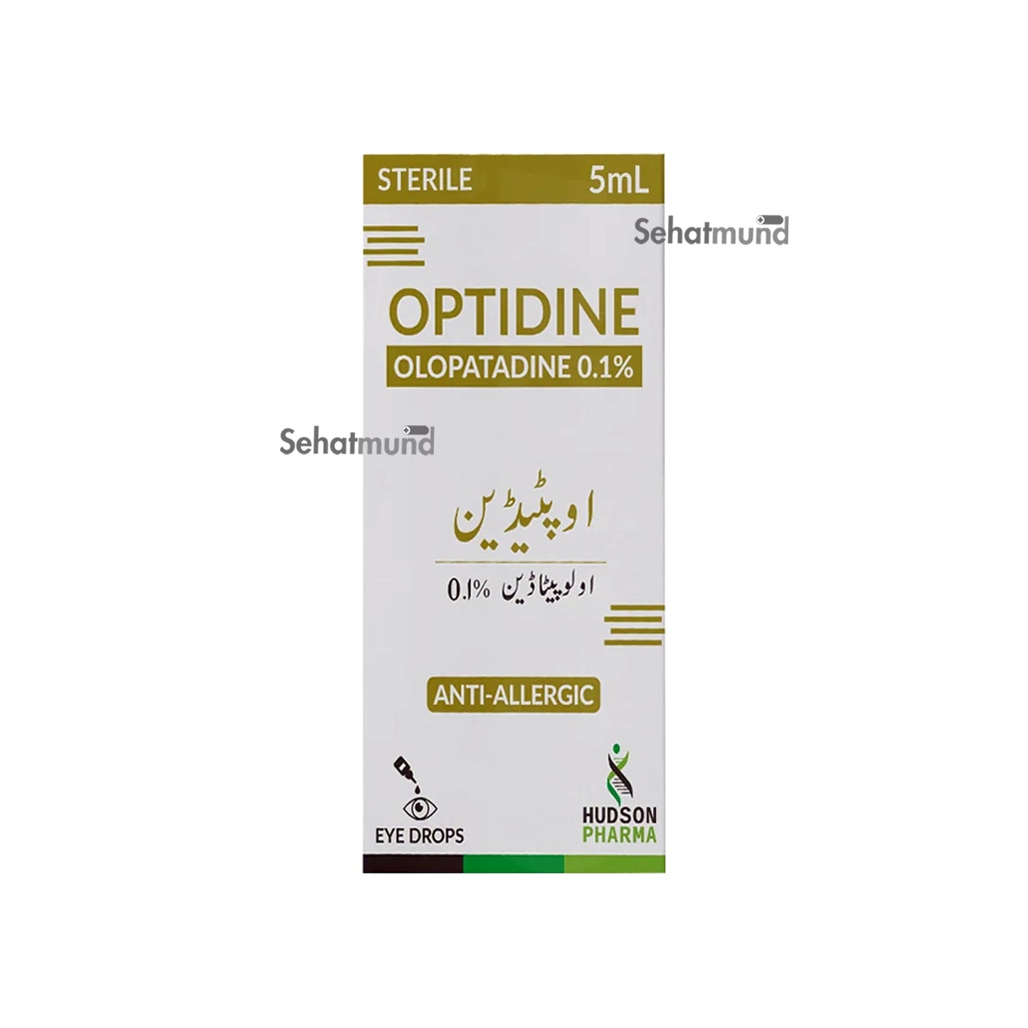 Optidine Eye Drops 0.1% 5ml