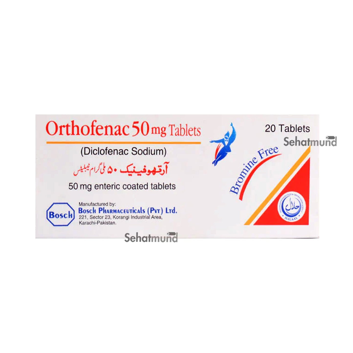 Orthofenac 50mg Tablet