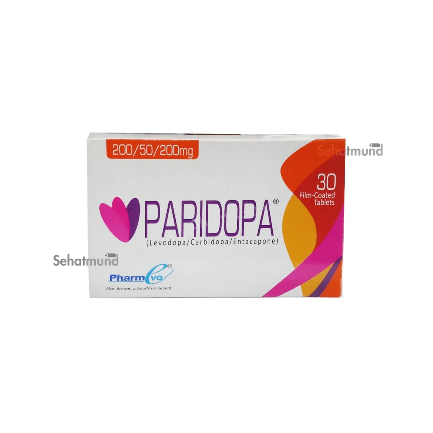 Paridopa Tab 200/50/200mg