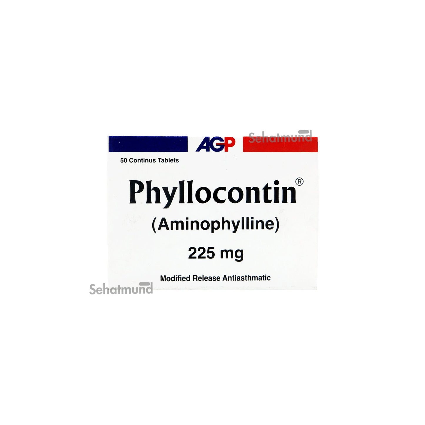 Phyllocontin Tab 225mg 50's